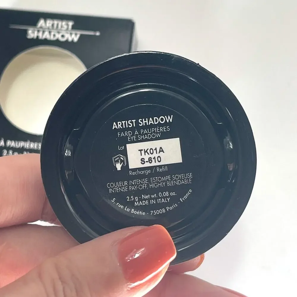 MAKE UP FOR EVER NIB Artist Shadow Refills Shade S-610 Almond